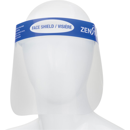 Disposable Faceshield with Head Gear, PET Duraquip Inc