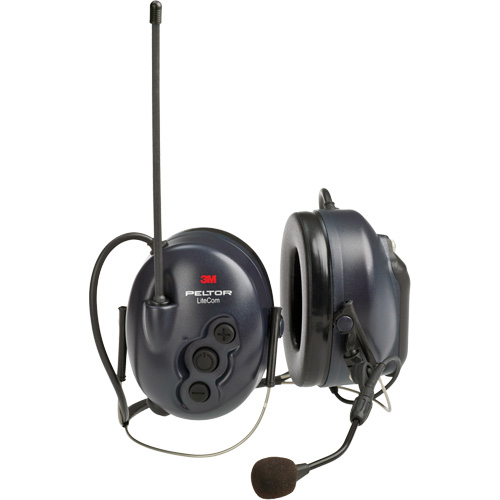 Peltor LiteCom FRS Headset, Neckband Style, 26 dB Duraquip Inc