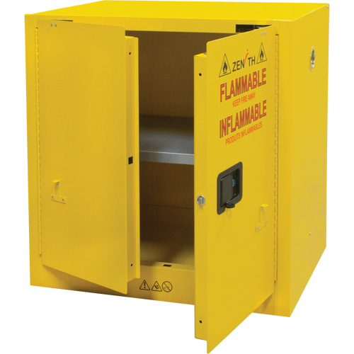 Armoire pour produits inflammables, 22 gal., 2 Porte(s), 35" La x 35" h x 22" p Duraquip Inc