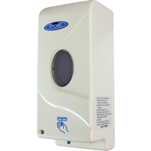 Soap & Sanitizer Dispenser, Touchless, 1000 ml Capacity, Bulk Format Duraquip Inc