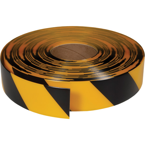 ArmorStripe&reg; Ultra Durable Floor Tape, 2" x 100', PVC, Black and Yellow Duraquip Inc