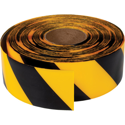 ArmorStripe&reg; Ultra Durable Floor Tape, 3" x 100', PVC, Black and Yellow Duraquip Inc