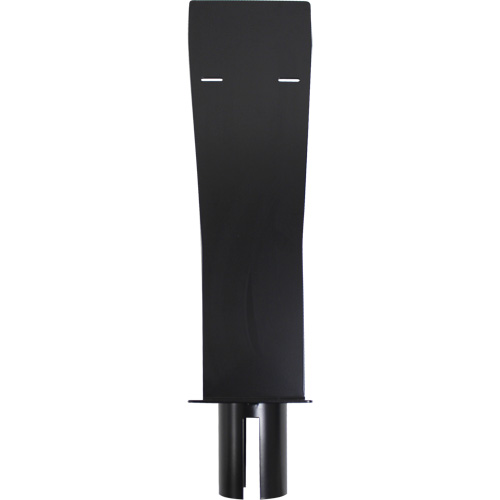 Porte-distributeur pour poteaux de barri&egrave;re pour le contr&ocirc;le des foules, Noir Duraquip Inc