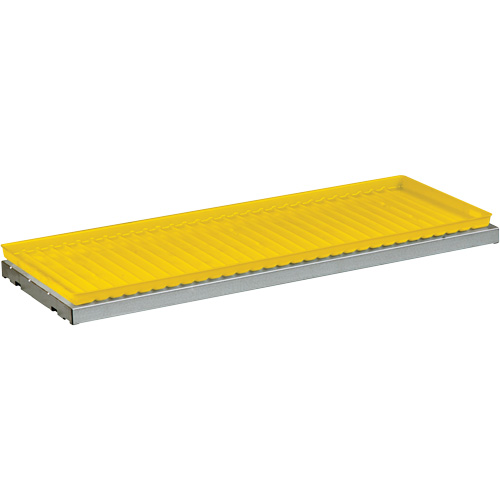 SpillSlope&reg; Safety Cabinet Shelf with Tray Duraquip Inc