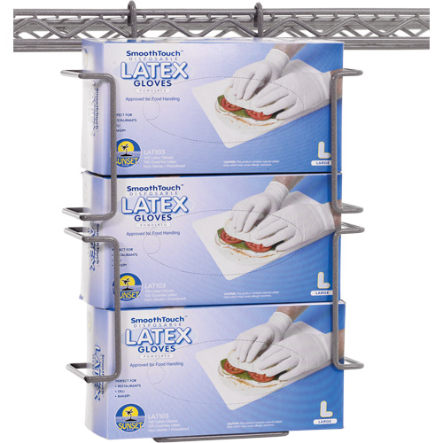 Horizontal Triple Glove Box Holder Duraquip Inc