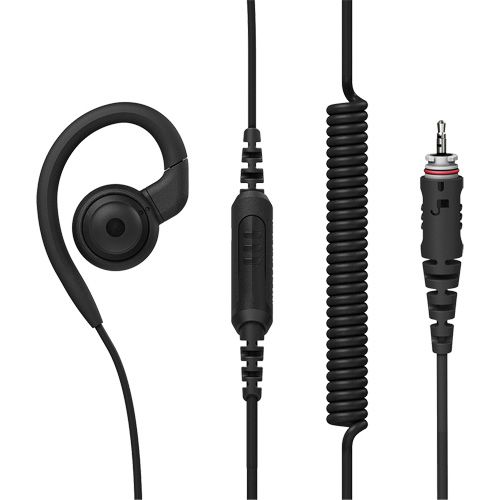 CLPE Series In-Line PTT Earpiece with Standard Cord Duraquip Inc