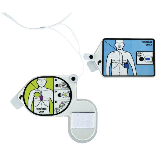 Tampons de gel de rechange pour &eacute;lectrodes de formation RCR Uni-Padz, Zoll AED 3 Pour, Non m&eacute;dical Duraquip Inc