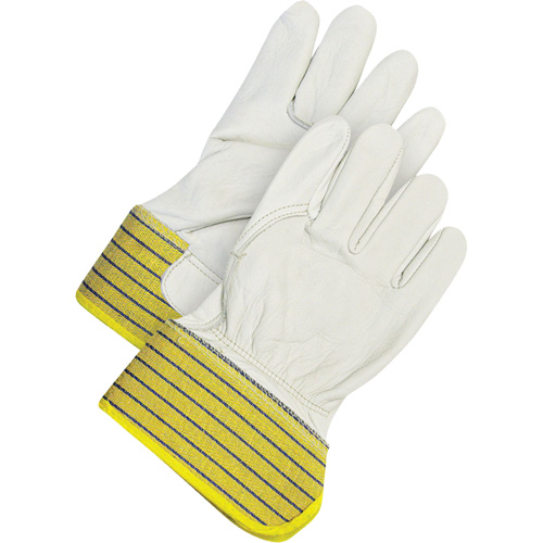 Classic Fitters Gloves, Small, Grain Cowhide Palm, Fleece Inner Lining Duraquip Inc