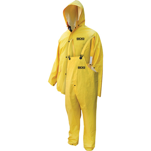 V&ecirc;tements imperm&eacute;ables ignifuges en trois morceaux Deny, 5T-Grand, Jaune Duraquip Inc