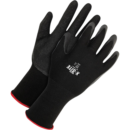 Gants enduits X-Site, 11, R&ecirc;vetement Latex, Calibre 15, Enveloppe en Nylon Duraquip Inc