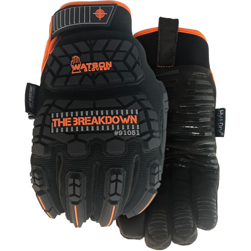 The Breakdown Cut Resistant Work Gloves, Size Small, Aramid/Polyester/Stainless Steel Shell, ASTM ANSI Level A5 Duraquip Inc