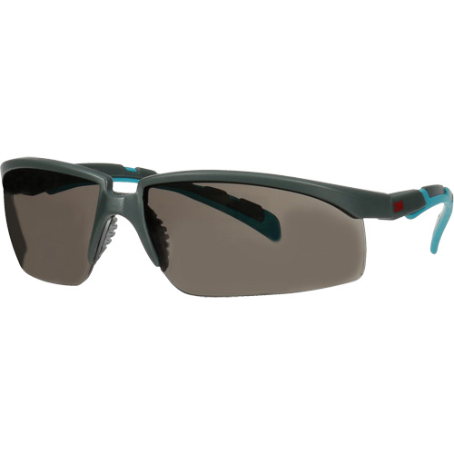 Solus 2000 Series Safety Glasses, Grey Lens, Anti-Fog/Anti-Scratch, ANSI Z87+ Duraquip Inc