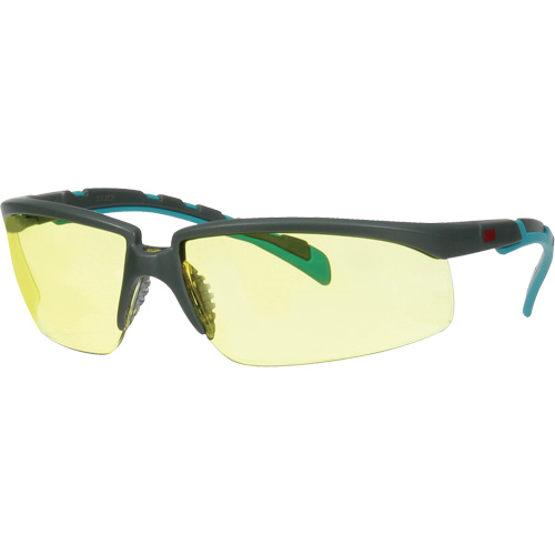 Solus 2000 Series Safety Glasses, Amber Lens, Anti-Fog/Anti-Scratch, ANSI Z87+ Duraquip Inc