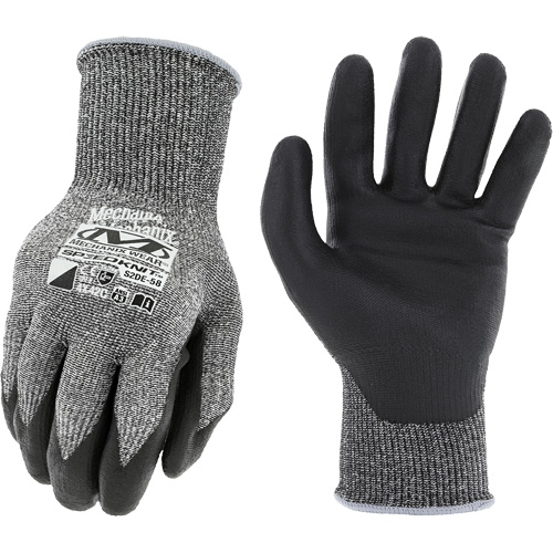 SpeedKnit C3 Cut-Resistant Gloves, Size Medium/8, 10 Gauge, Foam Nitrile Coated, HPPE Shell, ASTM ANSI Level A3/EN 388 Level C Duraquip Inc