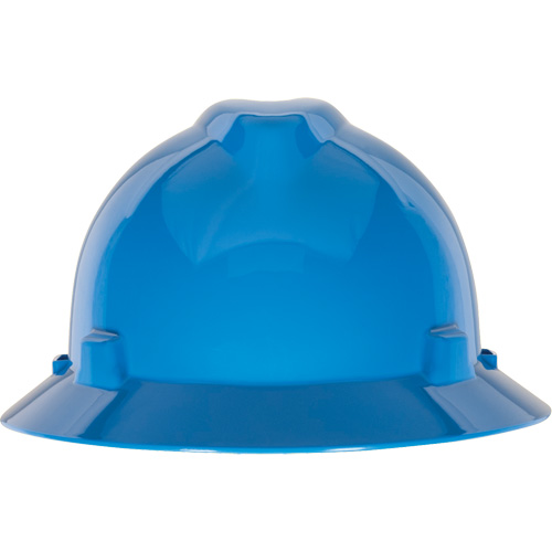 V-Gard&reg; Slotted Full-Brim Hardhat, Pinlock Suspension, Non-Vented Duraquip Inc