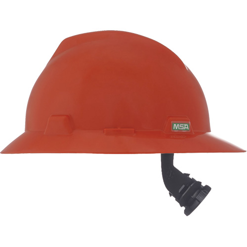 Casque de s&eacute;curit&eacute; &agrave; fente et bordure compl&egrave;te V-Gard, R&eacute;pond aux normes CSA type 1, Suspension Rochet, Non ventil&eacute; Duraquip Inc