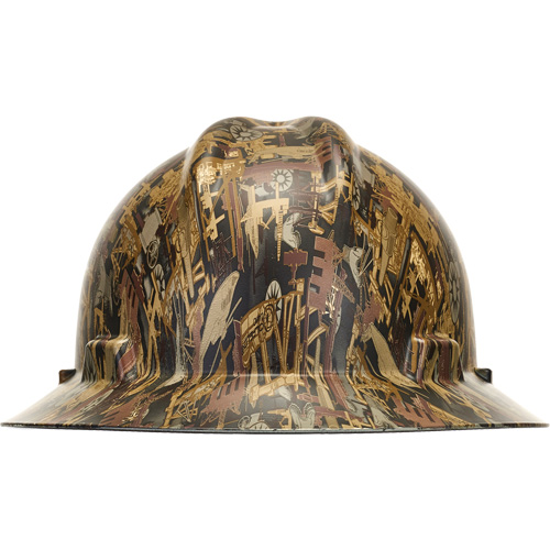V-Gard&reg; Hydro Dip Full Brim Hard Hat, Meets CSA Type 1, Ratchet Suspension, Non-Vented Duraquip Inc