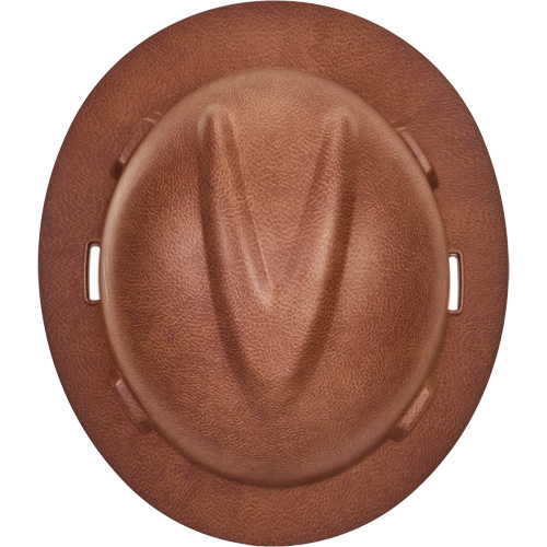 Casque de s&eacute;curit&eacute; &agrave; bordure compl&egrave;te Hydro Dip V-Gard, R&eacute;pond aux normes CSA type 1, Suspension Rochet, Non ventil&eacute; Duraquip Inc