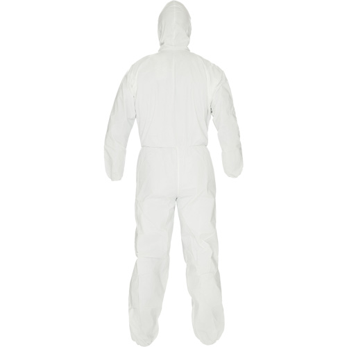 KleenGuard A40 Disposable Coveralls, Medium, White, Microporous Duraquip Inc