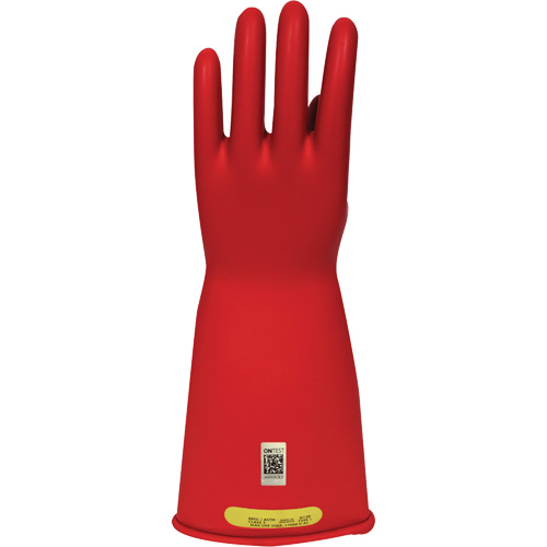 Gants en caoutchouc pour travaux &eacute;lectriques Arcguard, Taille 8, 10" lo Duraquip Inc