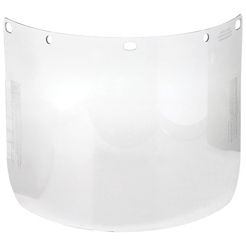 Dynamic Formed Faceshield, Copolyester/PETG, Clear Tint Duraquip Inc