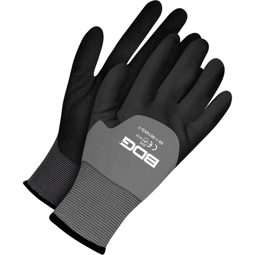 Gants enduits X-Site, 6, R&ecirc;vetement Nitrile, Calibre 15, Enveloppe en Nylon/Spand Duraquip Inc