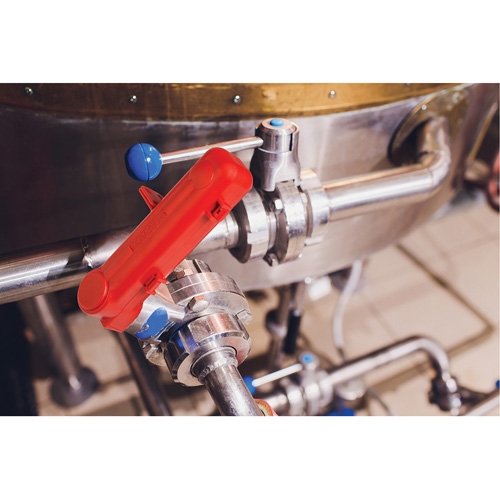 Pull Handle Lockout, Butterfly Type Duraquip Inc