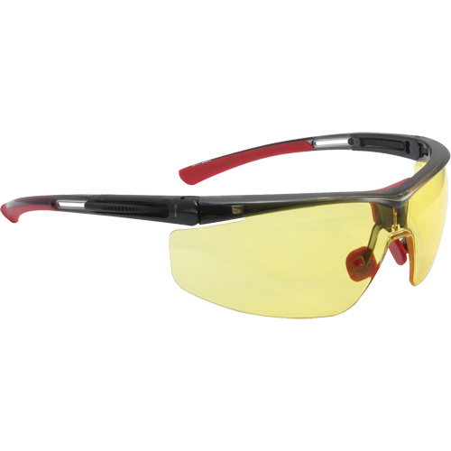 Uvex HydroShield&reg; North Adaptec Safety Glasses, Amber Lens, Anti-Fog/Anti-Scratch, ANSI Z87+/Meets/Exceeds CSA Z94.3 Duraquip Inc