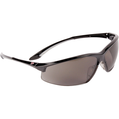 Dynamic Hummingbird Semi-Rimless Safety Glasses, Smoke Lens, Anti-Fog, ANSI Z87+/Meets/Exceeds CSA Z94.3 Duraquip Inc