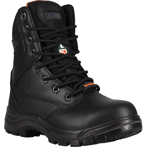 Bottes de s&eacute;curit&eacute;, Cuir, Embout Acier, Taille 6, Imperm&eacute;able Duraquip Inc