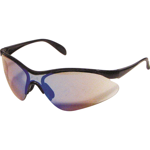 Lunettes de s&eacute;curit&eacute; Miranda, Lentille Miroir bleu, Anti-&eacute;gratignures, R&eacute;pond ou surpasse la norme CSA Z94.3 Duraquip Inc