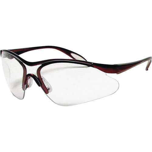 Lunettes de s&eacute;curit&eacute; Miranda, Lentille Transparent, Anti-&eacute;gratignures, R&eacute;pond ou surpasse la norme CSA Z94.3 Duraquip Inc