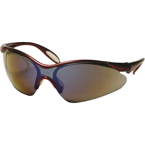 Lunettes de s&eacute;curit&eacute; Miranda, Lentille Miroir bleu, Anti-&eacute;gratignures, R&eacute;pond ou surpasse la norme CSA Z94.3 Duraquip Inc