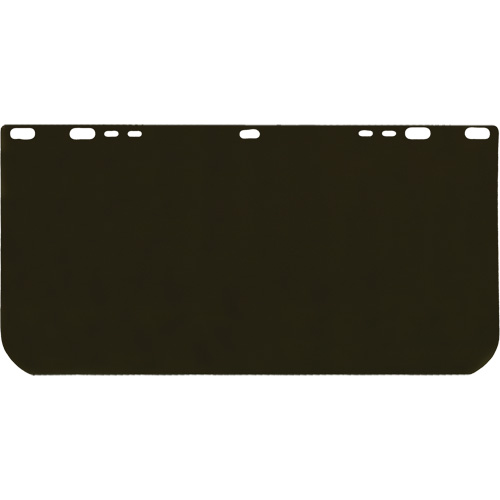 Valuguard Visor, Polycarbonate, Green Tint Duraquip Inc