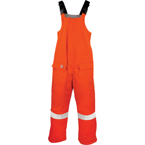 Westex UltraSoft&reg; AllOut Quilt Lined Winter Bib Overall, Medium (Tall), High Visibility Orange Duraquip Inc