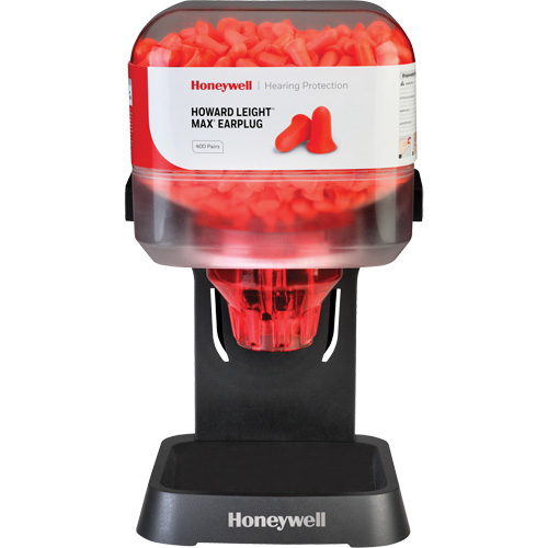 Howard Leight Maximum Prefilled Earplug Dispenser Duraquip Inc