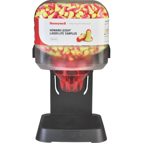 Distributeur de bouchons doreille pr&eacute;rempli Howard Leight Duraquip Inc