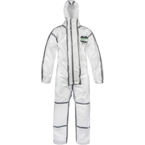 ChemMax 2 Coverall, Small, White Duraquip Inc