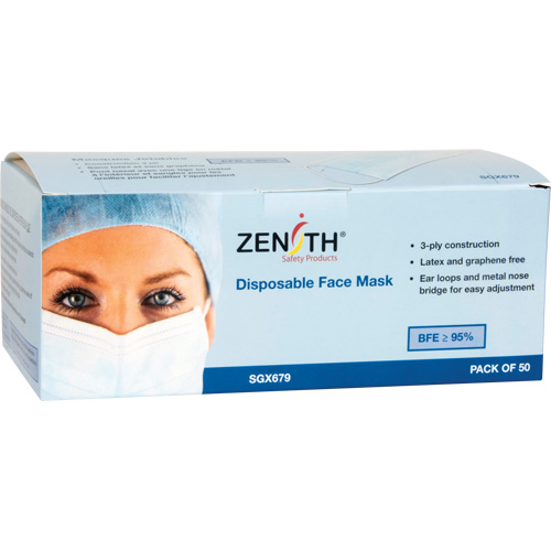 Disposable Face Masks, Non-Medical Duraquip Inc
