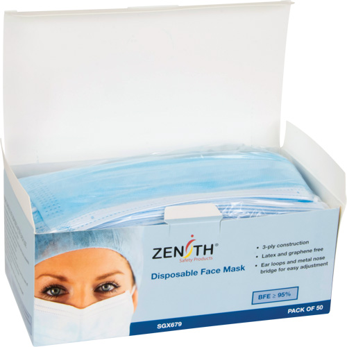 Disposable Face Masks, Non-Medical Duraquip Inc