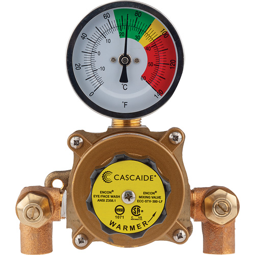 Mitigeur pour assemblage au groupe expos&eacute; d'une douche oculaire/faciale, 9 gal./min Duraquip Inc