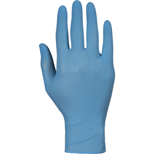 KeepKleen&reg; Disposable Glove, Small, Nitrile, 2.8-mil, Powder-Free, Blue Duraquip Inc