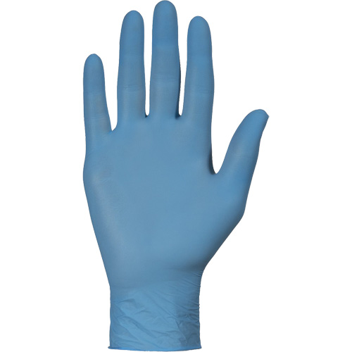 KeepKleen&reg; Disposable Glove, Small, Nitrile, 2.8-mil, Powder-Free, Blue Duraquip Inc
