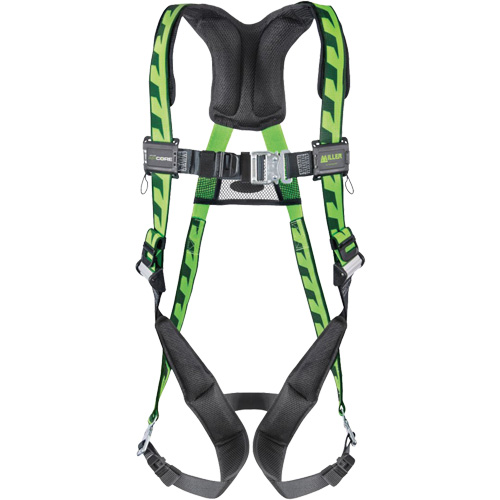 Miller AirCore Harness with Steel Hardware, CSA Certified, Class AE, Large/X-Large, 400 lbs. Cap. Duraquip Inc