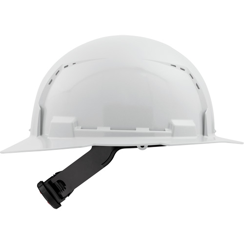Full Brim Hardhat with 4-Point Suspension System, Ratchet Suspension, ANSI Type I/CSA Type 1 Duraquip Inc