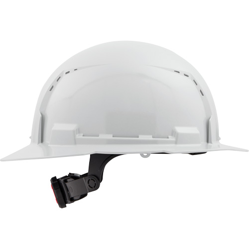 Full Brim Hardhat, Meets CSA Type 1, Ratchet Suspension, Vented Duraquip Inc