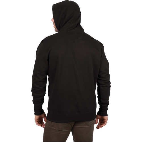 Chandail &agrave; capuchon lourd, Hommes, Petit, Noir Duraquip Inc