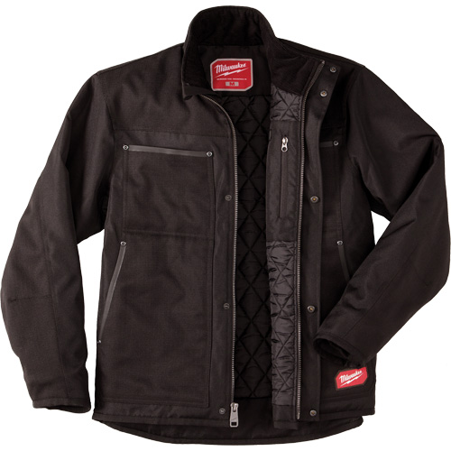 GridIron Traditional Jacket, Men's, Small, Black Duraquip Inc