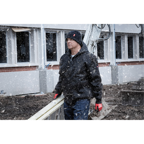 Tuque &agrave; revers, Taille unique, Noir Duraquip Inc