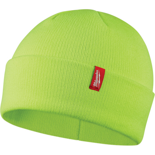 Tuque &agrave; revers haute visibilit&eacute;, Taille unique, Vert Duraquip Inc